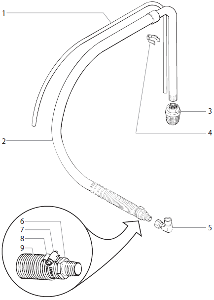 Advantage GPX 85 5 Gallon Siphon Set Parts